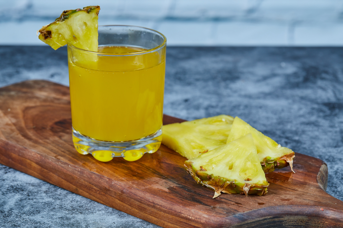 boire du jus ananas